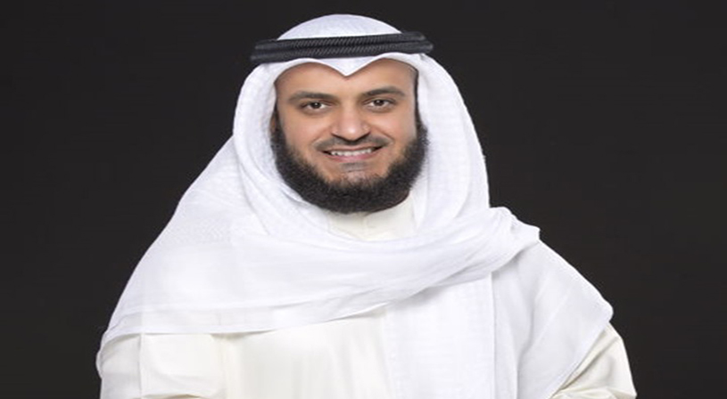 بالفيديو: الشيخ مشاري العفاسي يتناول وجبة 